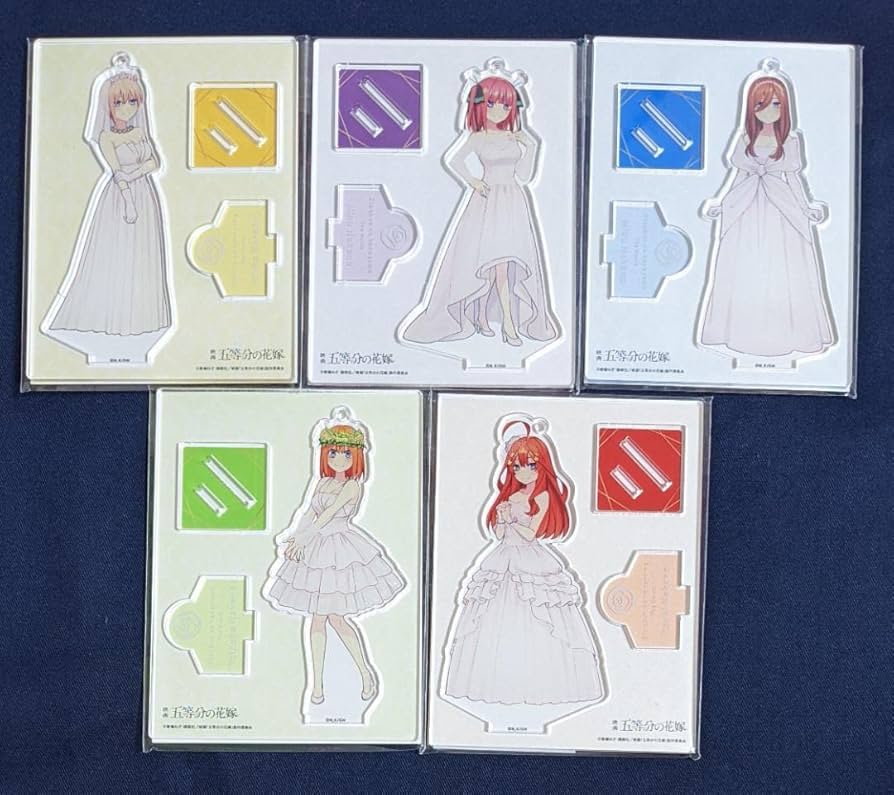 五等分の軌跡 EP　きゃにめ　アクリルスタンド　一花　二乃　三玖　四葉　五月 Amazon.co.jp: 五等分の軌跡 EP きゃにめ アクリルスタンド 一花