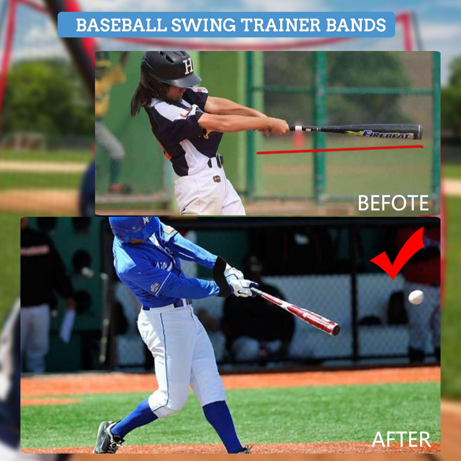 Amazon | 野球スイングトレーナーバンド 野球トレーニング用品 野球