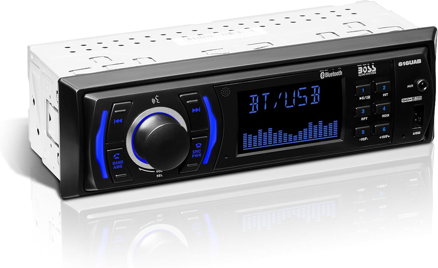 BOSS Audio Systems 616UAB Car Stereo With Bluetooth - Single DIN