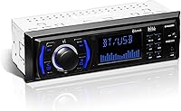 BOSS Audio 616UAB Bluetooth Single DIN Car Stereo - Mechless Receiver, MP3/USB/AUX/AM/FM, Hands-Free Calling
