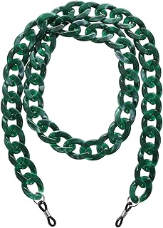 uxcell Eyeglass Chains for Women, Acrylic Eyeglass Holder Chains Adjustable Sunglasses Lanyards Holder Chain for Glasses