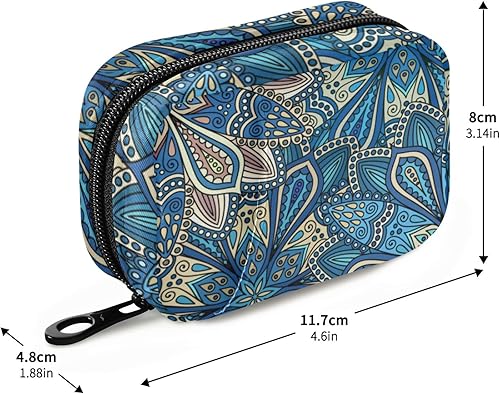 Miniatura 9 de Caja organizadora de píldoras, contenedor de píldoras de viaje semanal, lindo pastillero, organizador de vitaminas de 7 días, dispensador de