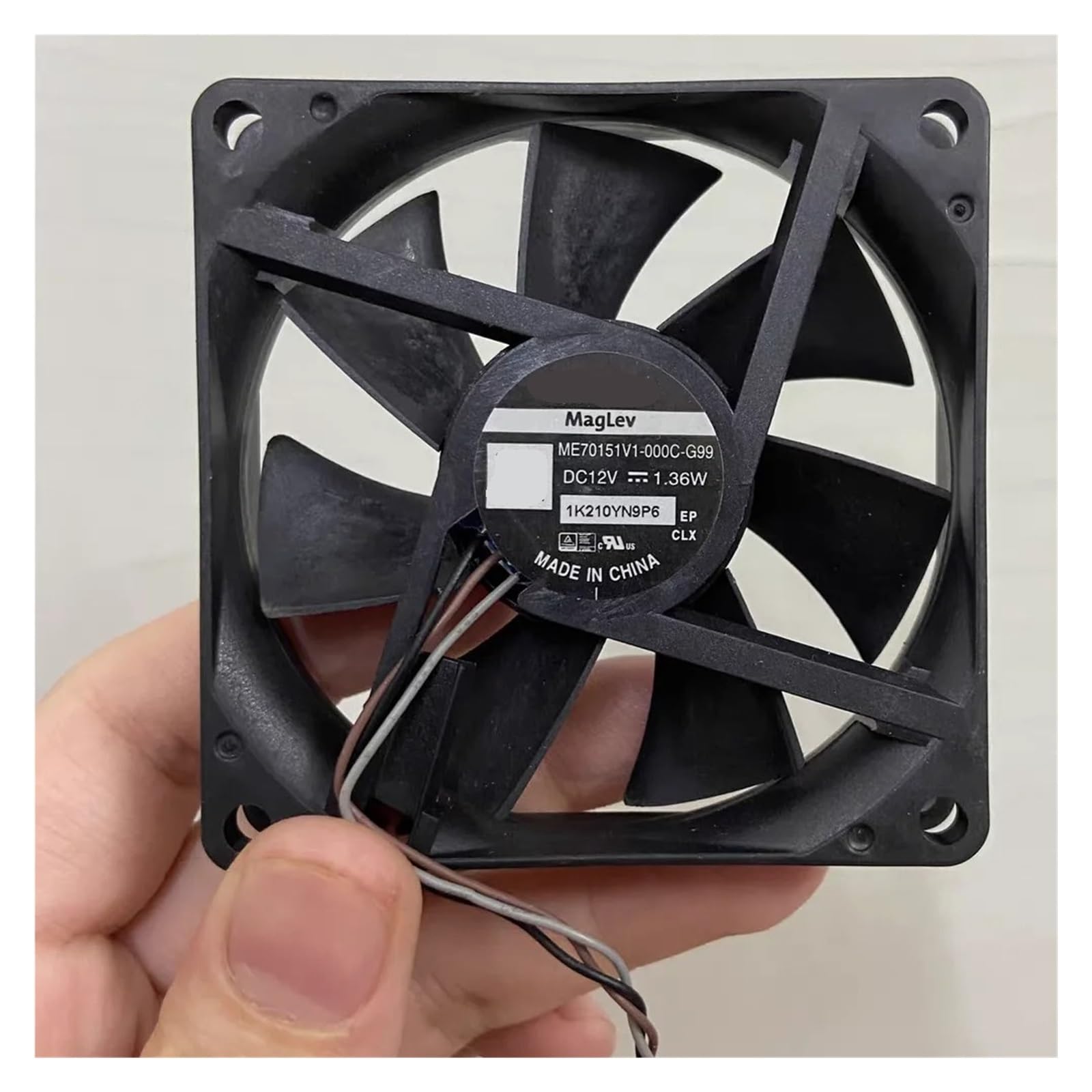 WEUSANXPL ME70151V1-000C-G99 DC 12V 1.36W 70x70x15mm 3-Wire Cooling Fan