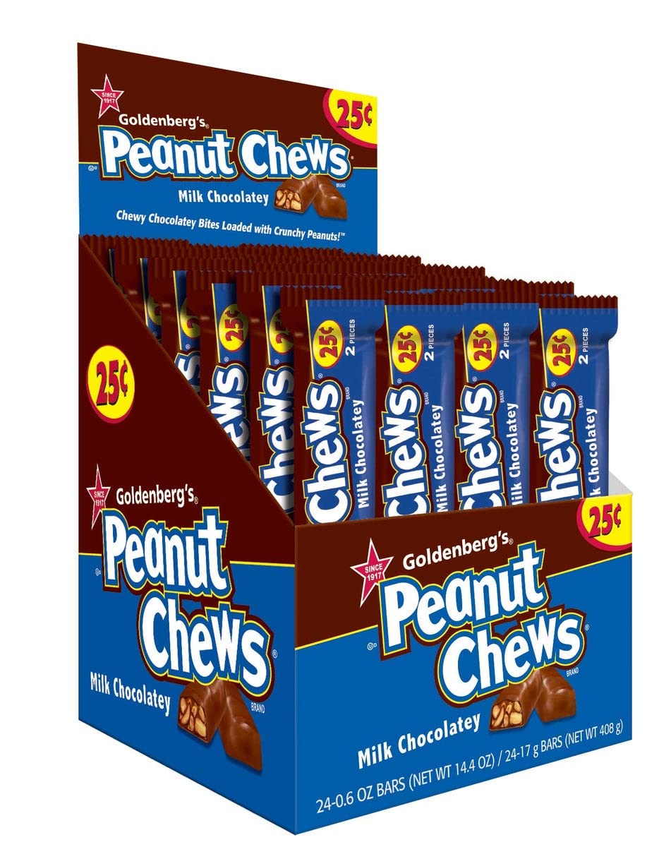 Peanut Chew Milk Chocolatey 25 cent pre-priced(Blue)