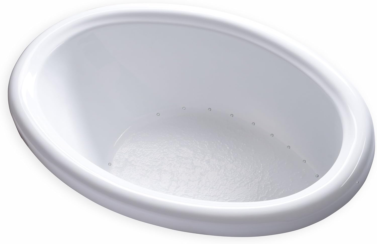 Carver Tubs DJO5839 Whrilpool Bathtub With Heated Jetted Air 58"L