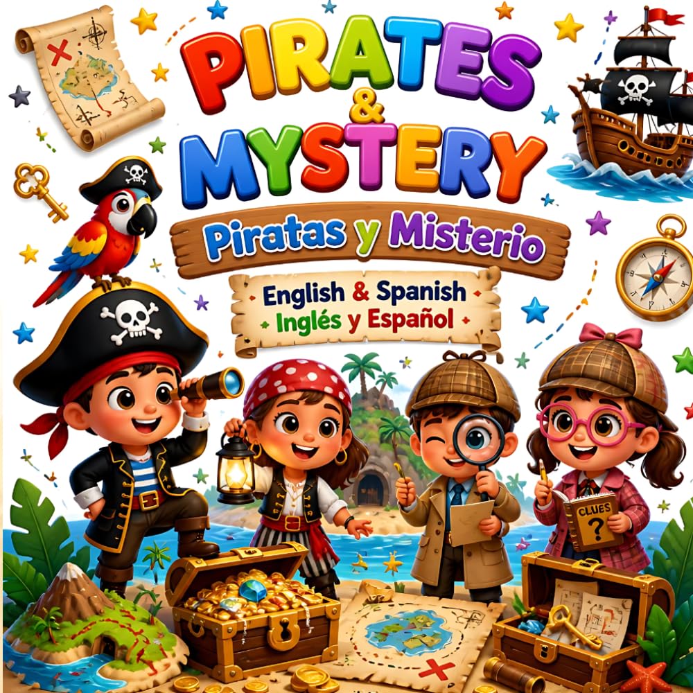 PIRATES & MYSTERY Piratas y Misterio: English & Spanish / Inglés y Español