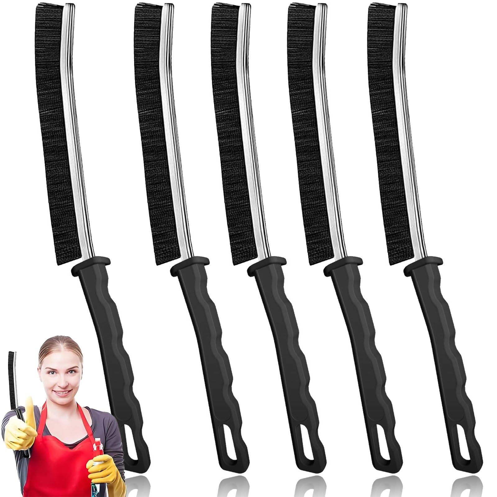 Gap Cleaning Brush, Dead Corners Multifunctional Brushes 5 pieces