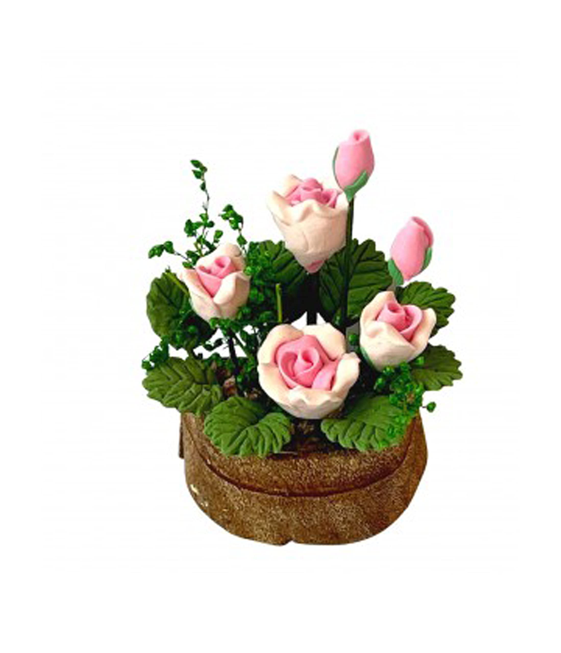 Accessoire Maison De Poupées 1:12 - Étang Avec Grenouille En Résine - Gris Brique - Melody Jane - Pour Dioramas Et Scènes Miniatures