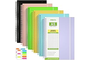6-Pack Perforated Graph Paper Notebook: The Ultimate Tool for Precision and Organization