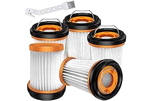 Shark Ion W1 Cord-Free WV200 Replacement Wandvac Filter (5-Pack)