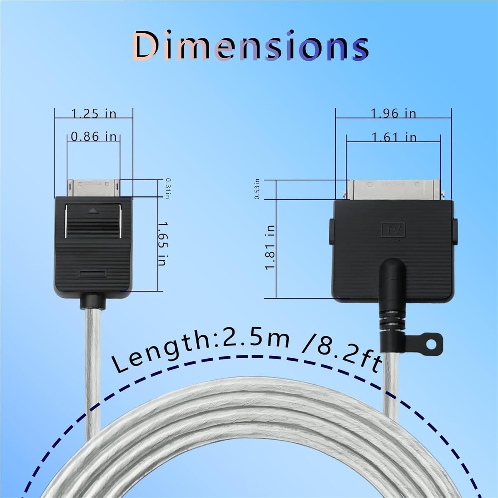 BN39-02903A Câble de Connexion TV, Compatible avec Samsung S95C S95CAF