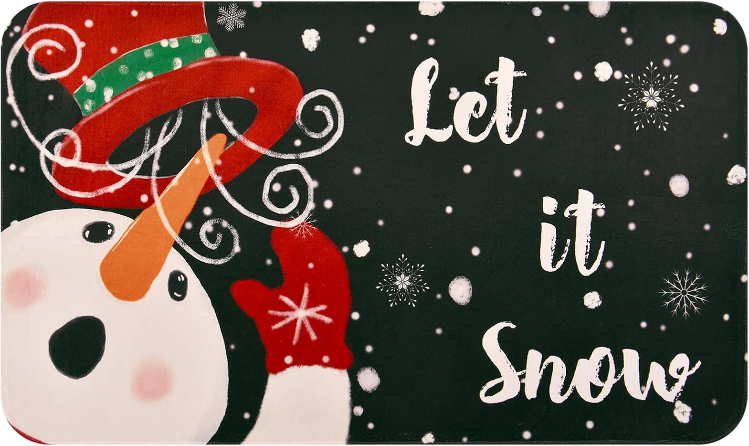 ASPMIZ Christmas Door Mats Outdoor, Xmas Snowman