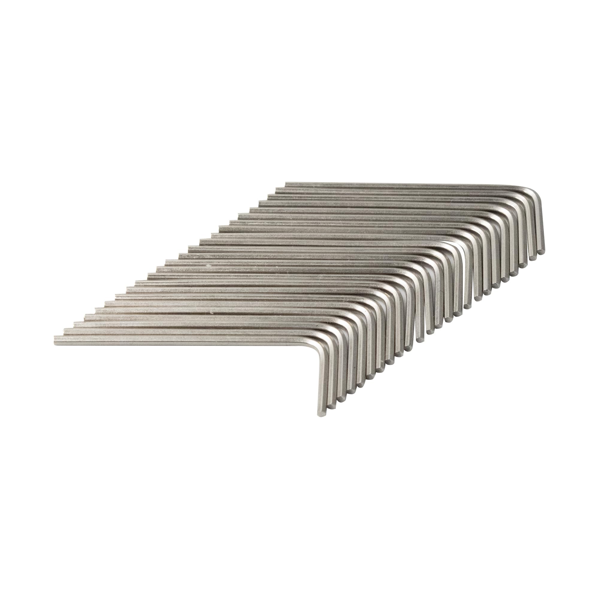 AUXBC 24pcs 1.5mm Hex Key Wrench, L-Shape Allen Wrench Hex Key, Solid Steel Six-Edge Screw Driver, Hexagon Head Repairing Tool