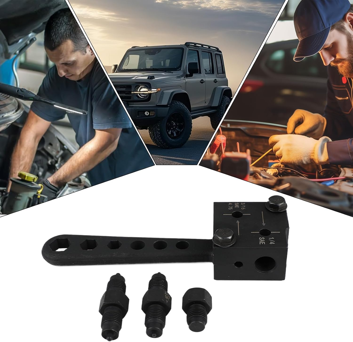 ブレーキケーブルフレアリングツールキット - ブレーキケーブルフレアリングツールキット | 銅管車両用ハンドヘルドチューブ修理セット