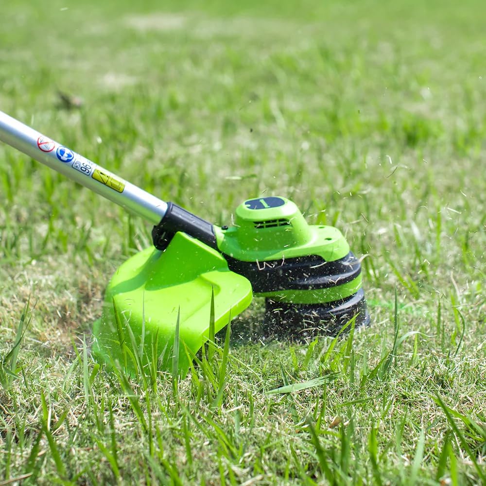Pokrywa szpuli G24LT 3411546A-6 pasuje do podkaszarki Greenworks 24 V G24LT25 G24LT G24LT28 G24LT30MK2 G24LT30M Seria, osłona cewki zapasowej (3 nasadki cewki)