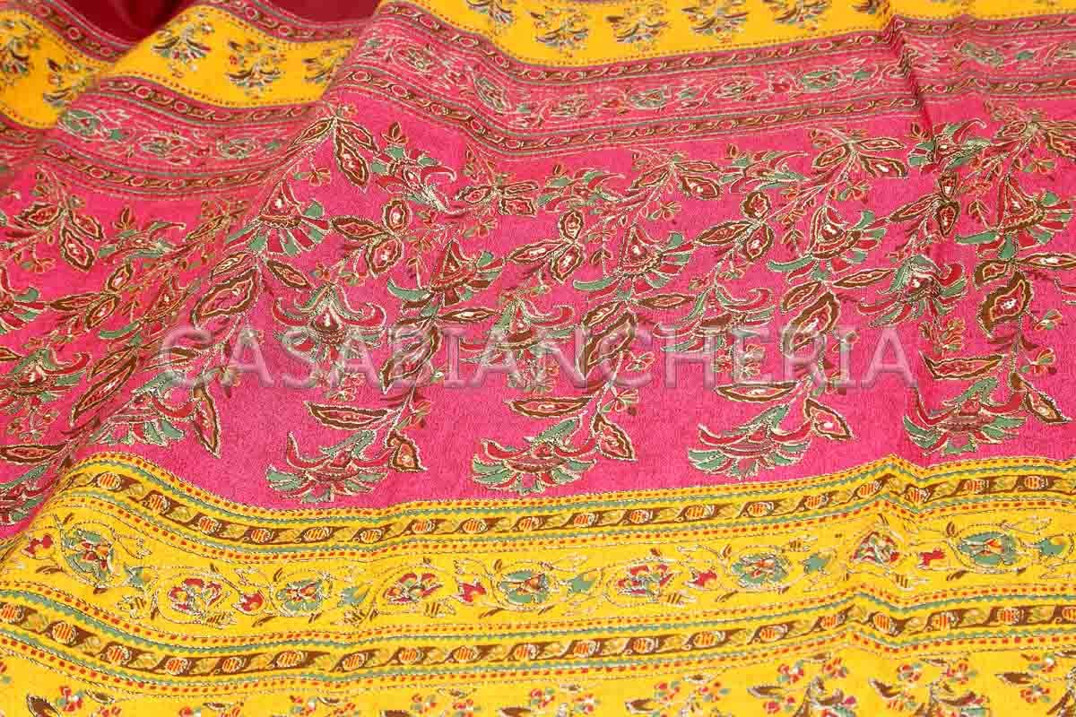 Bassetti MONTEFANO Foulard Cotone, Rosso, 270X270