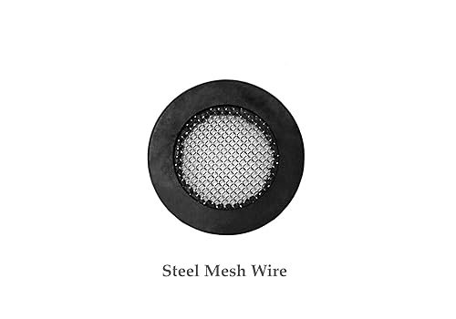 Miniatura 3 de Barclays Buys - Junta de cabezal de ducha, arandela de goma, crea un sello para evitar fugas, con malla de alambre medio, 34 pulgadas (paquete de 3)