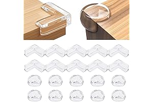 20 Pack Corner Protectors for Baby, Clear Table Corner Protectors