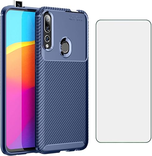 Miniatura 1 de Funda de teléfono para Huawei Y9 Prime 2019 con protector de pantalla de vidrio templado y accesorios para celulares, delgada, resistente, de