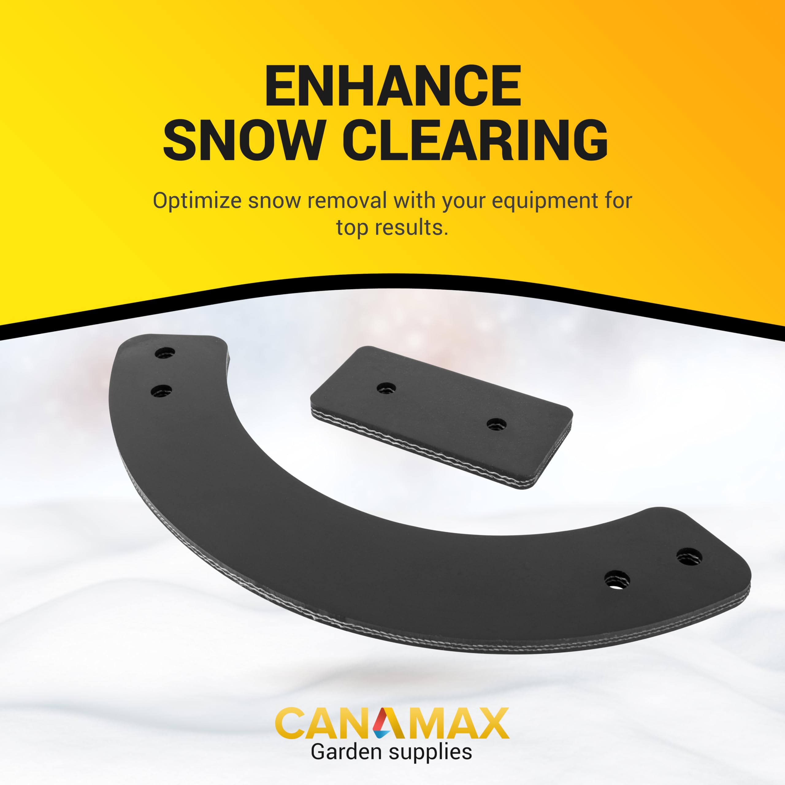 CANAMAX 735-04033 735-04032 Snowblower Paddle Kit - Compatible with 21” 2-Cycle Single Stage SnowBlowers For Mtd, Craftsman, Ryobi, Troy-Bilt, Yardman, Yard Machines, and More (2005 version and newer)