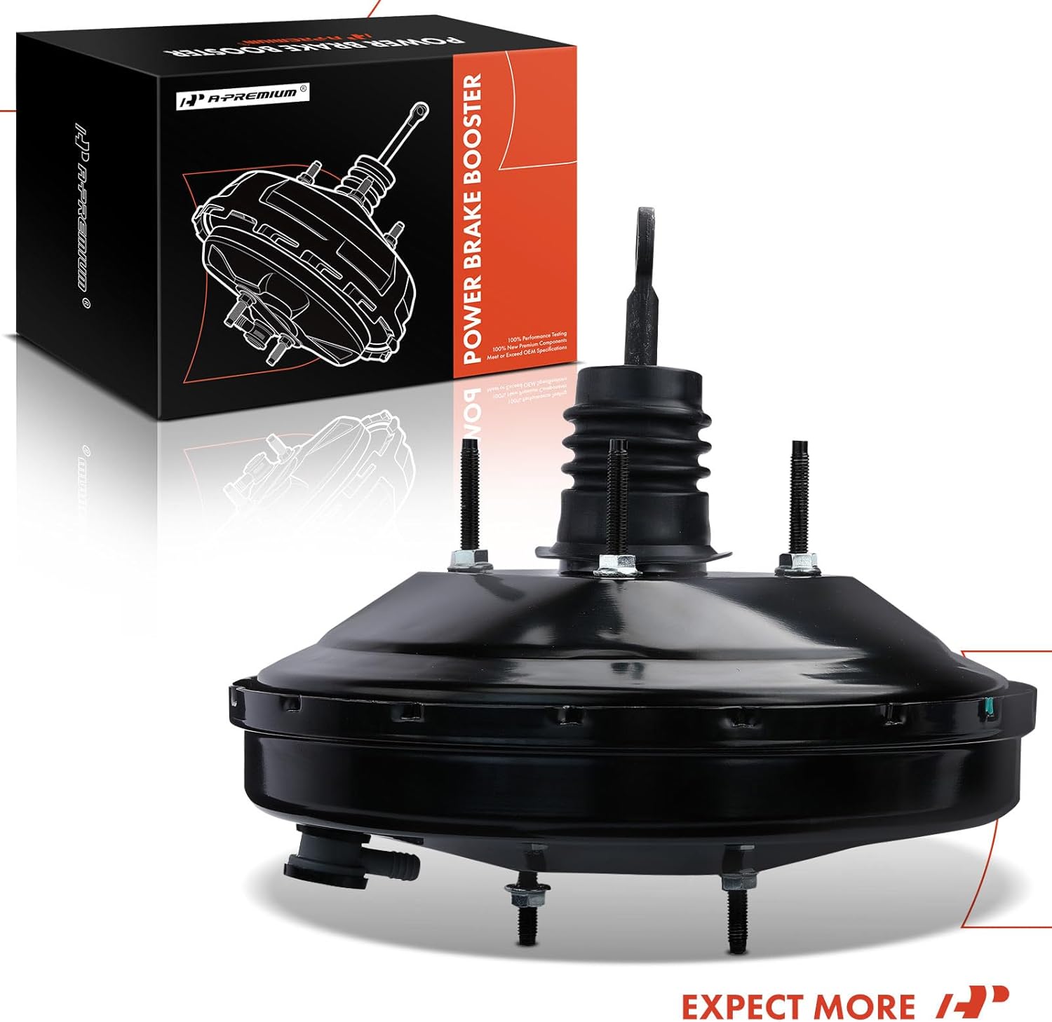 A-Premium Vacuum Power Brake Booster Compatible with Dodge Grand Caravan, Caravan & Chrysler Town & Country, Voyager, 2001-2007