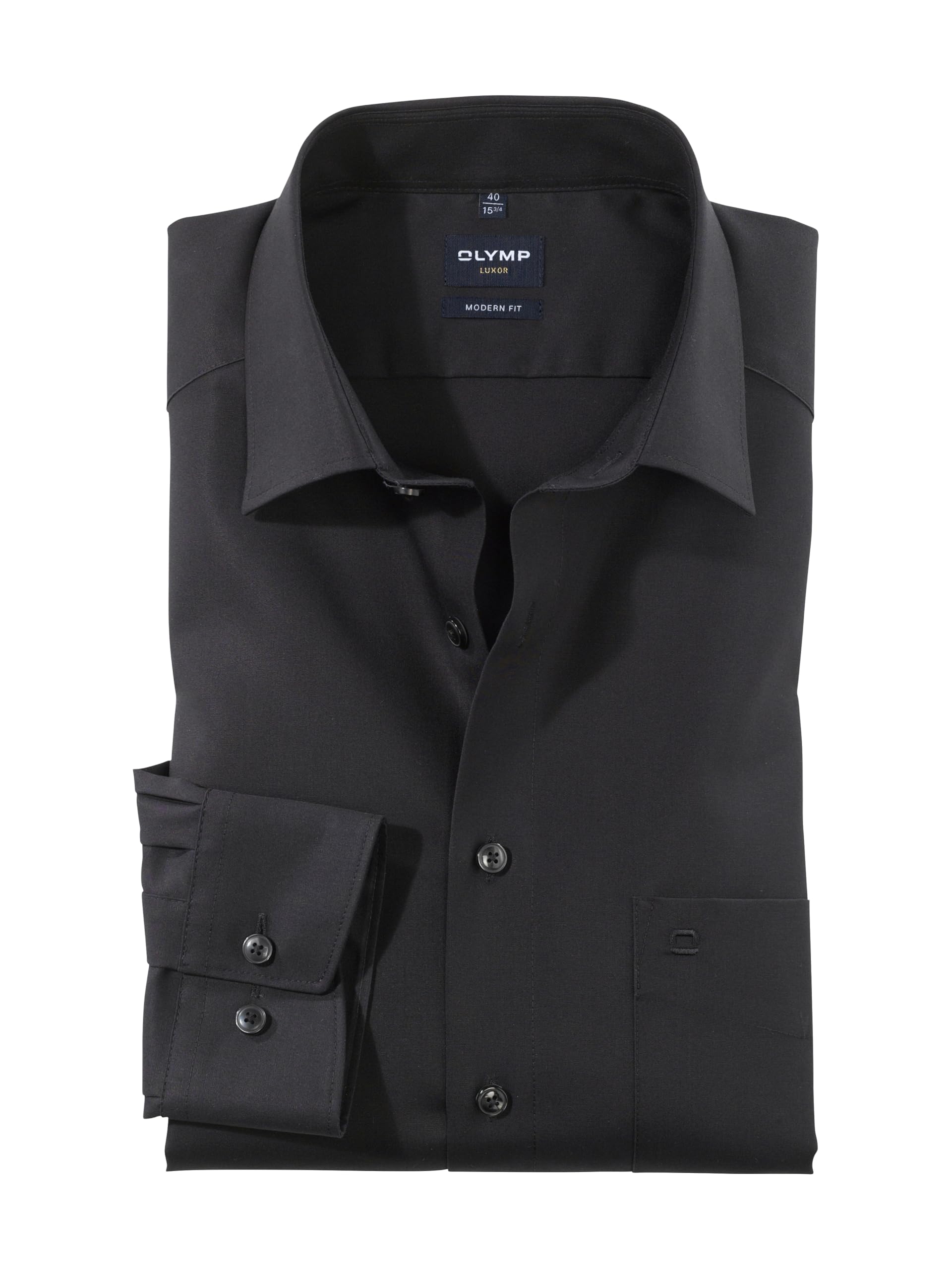Olymp Luxor Shirt Modern Fit Black size 48