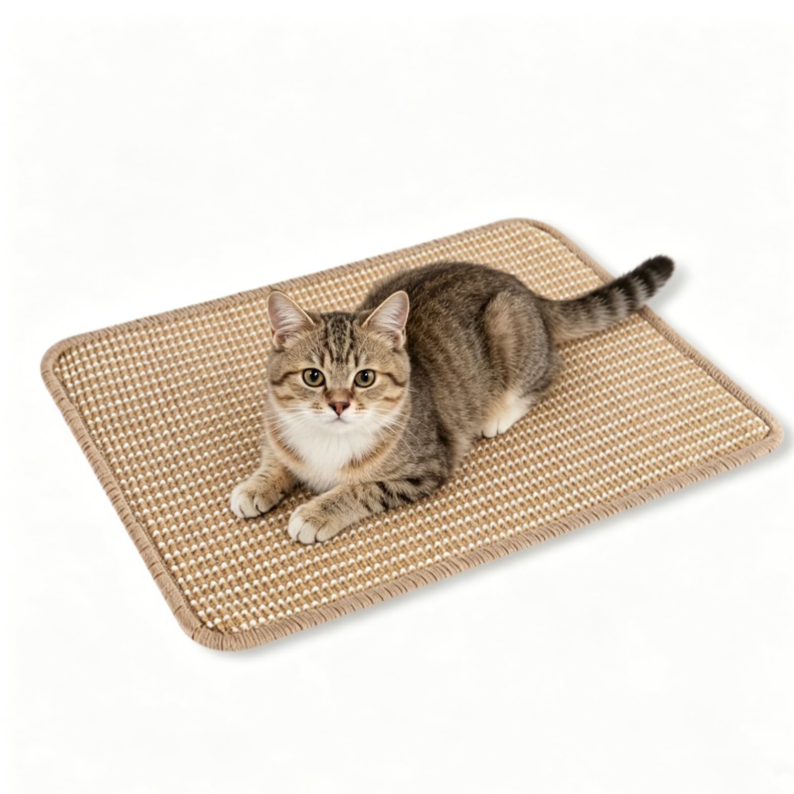 Rabbit Scratch Mat, 15.75x11.81 Inch Cat Scratching Mat