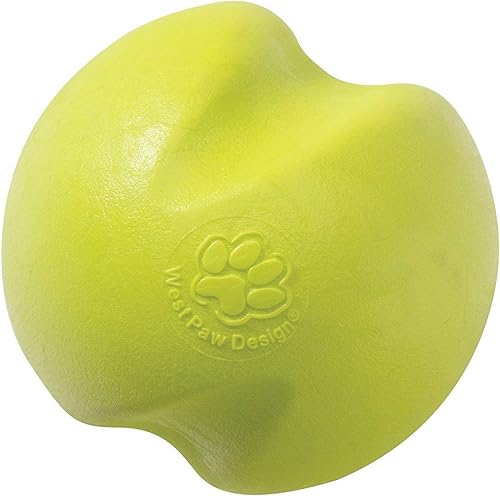Miniatura 9 de WEST PAW Zogoflex Hurley - Juguete masticable de hueso para perro (grande, mandarina) y Zogoflex Jive Ball Juguete masticable para perros (3.25