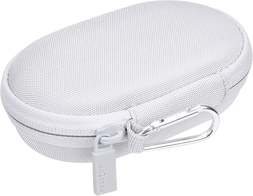 Miniatura 6 de co2CREA Carcasa rígida de repuesto para Logitech Pebble M350 M355 i345 i345 mouse inalámbrico Bluetooth (funda blanca apagada, para mouse Pebble)