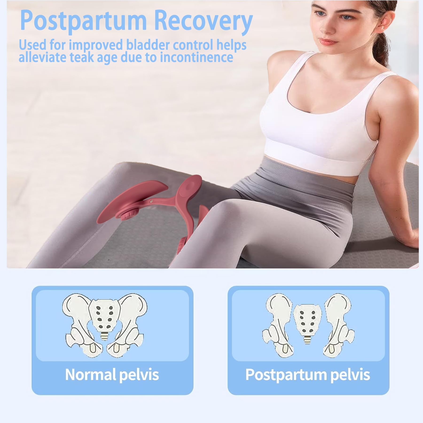 Allenatore Cosce E Pavimento Pelvico Donna - Per Gambe E Braccia | Con Contatore Integrato - Foto 5