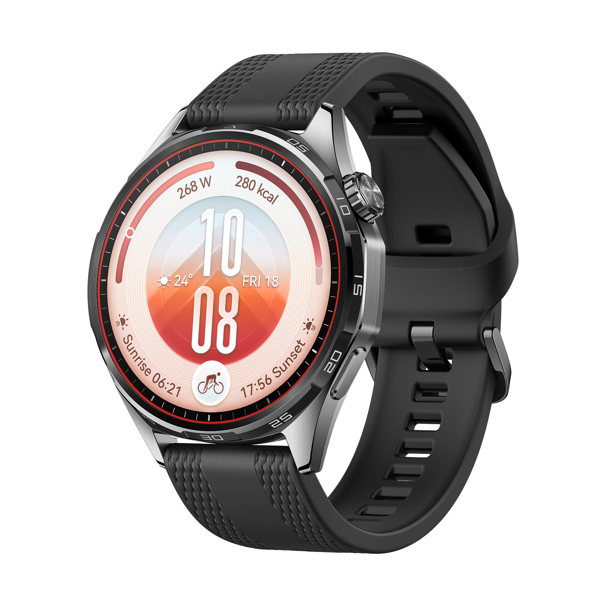 HUAWEI WATCH GT 7 46mm Smartwatch, Fino a 21 giorni, EasyCross Strap, Nero | Smart watch con Modalità Sci Avanzate, Punteggio di Prontezza Fisica,Monitoraggio della Frequenza Cardiaca e Activity Tracker