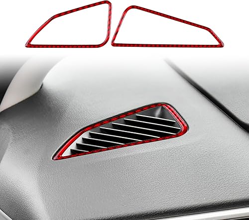 Miniatura 9 de Para Toyota Corolla 2019 2020 2021 2022, panel de cambio de marchas de consola central de automóvil, cubierta exterior de marco de fibra de carbono,