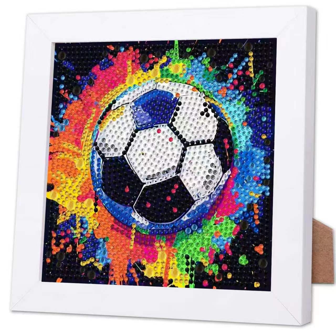 WEMEON Diamond Painting Kinder Mit Rahmen