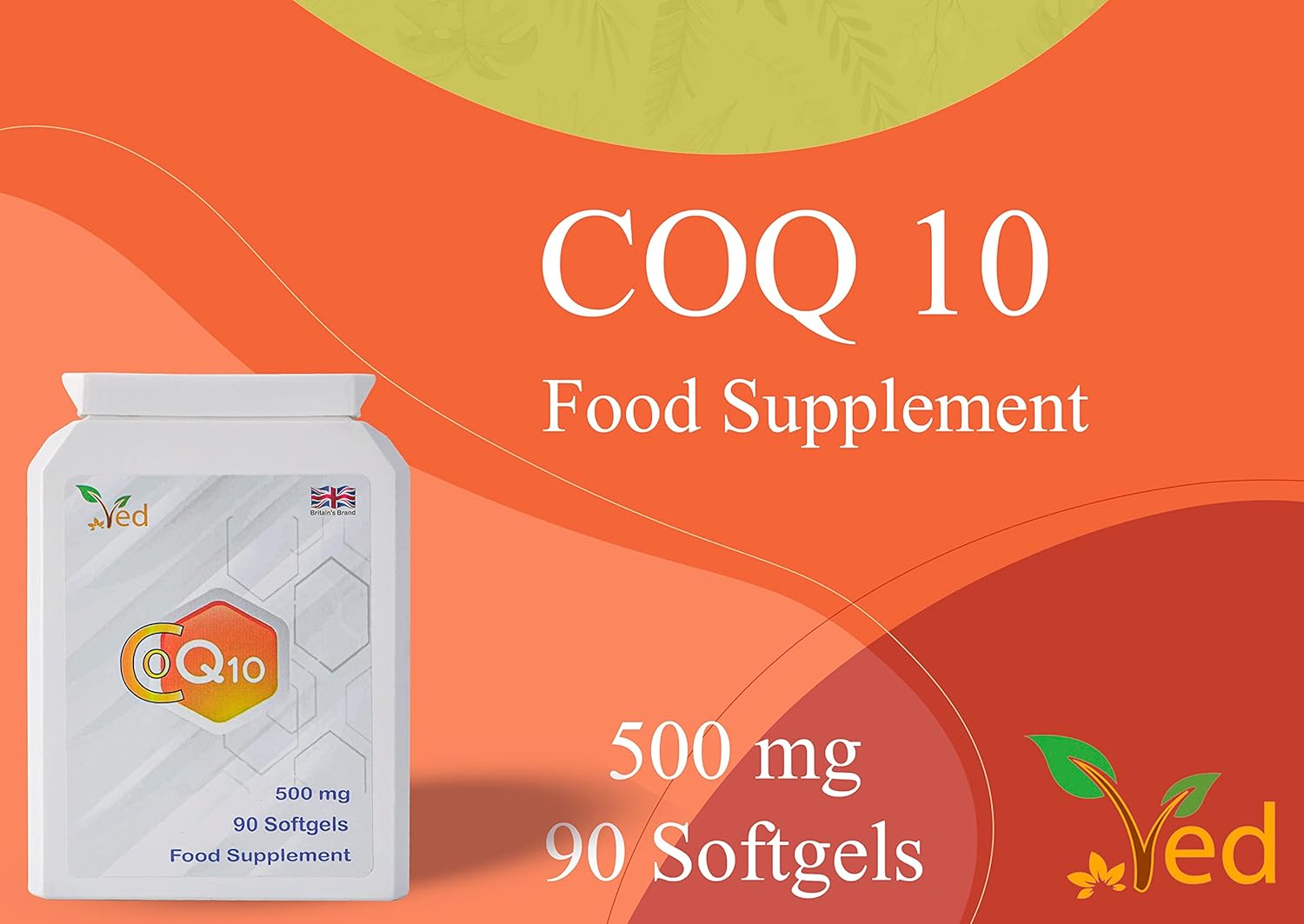 VED Coenzyme Q10 | Supports Healthy Heart & Muscles | 6 713e SzzAIL. AC SL1500 -