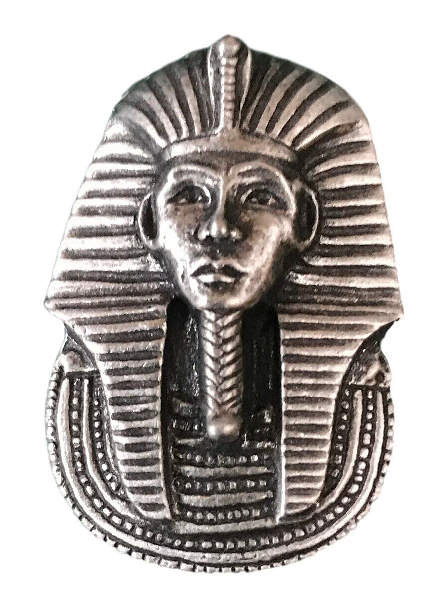 Emblems-Gifts Egyptian Sphinx Brooch Handcrafted From English Pewter (BR1508)+ 59mm Button Badge