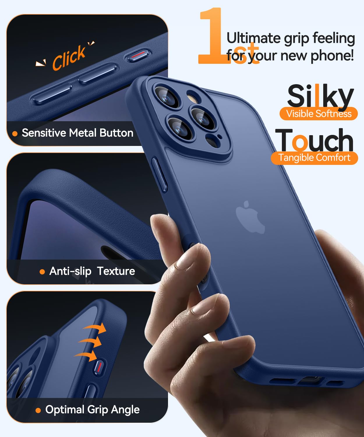 CANSHN Matte for iPhone 16 Pro Case - Image 4