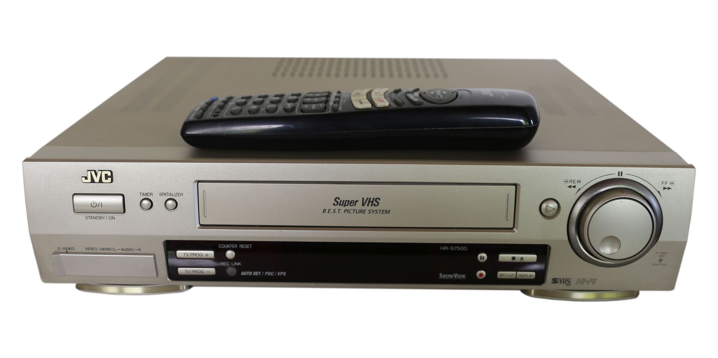 JVC HR-S 7500E S-VHS Videorekorder