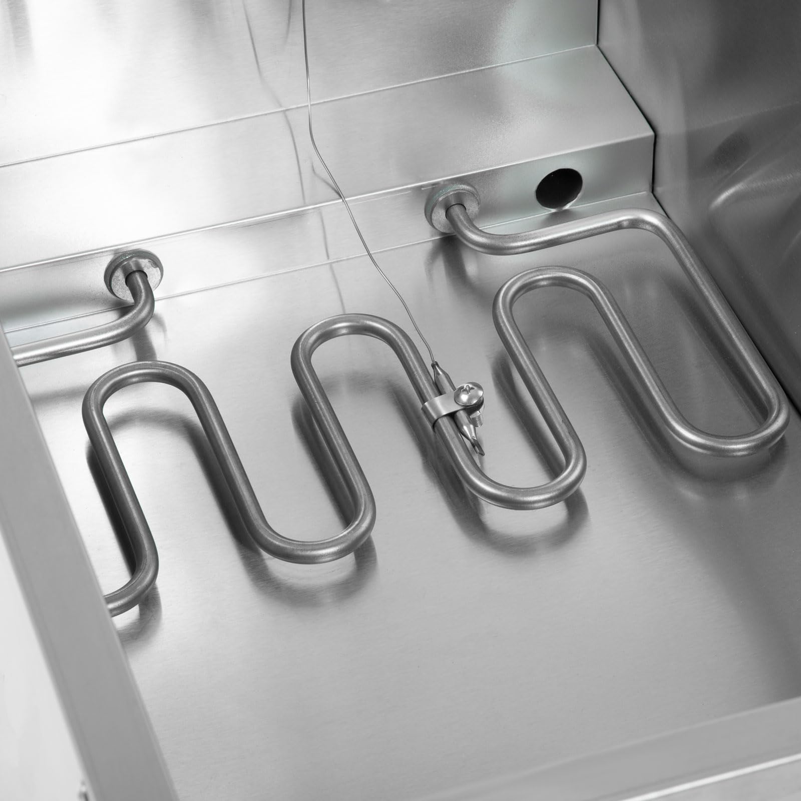 VERTES Serbatoio termico a buffet, per alimenti, elettrico, 1000 W, in acciaio inox (incl. 1 contenitore da 1/1 GN con coperchio per 20,5 l, Bain Marie, temperatura continua 0-85 °C)