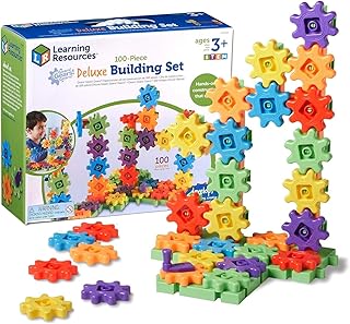 ラーニング リソーシーズ Gears！ Gears！ Gears！(R) Beginner’s Building Set カラフルギアブロック ビギナーズセット LER 9162