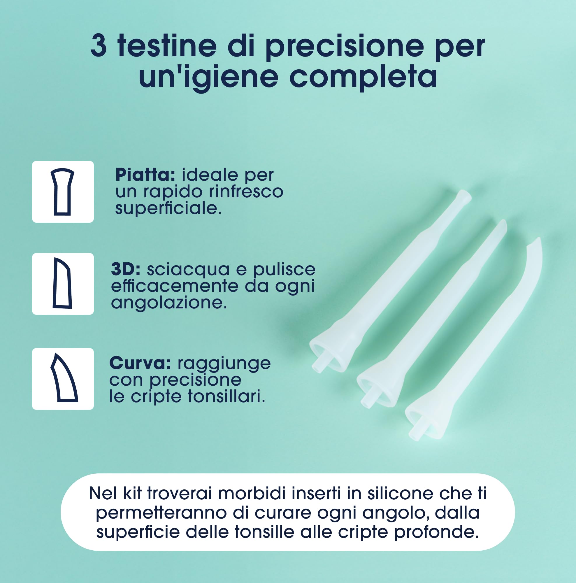 ZENT Tonsilloliti rimozione elettrico – Kit rimozione calcoli tonsillari con Luce LED, 3 Punte Silicone, Aspiratore Calcoli Tonsillari Senza Fili e Motore Silenzioso, per Casa e Viaggio