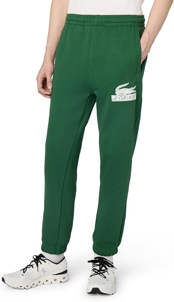Amazon.com: Lacoste Men's Relaxed Fit Track Pant with Adjustbale