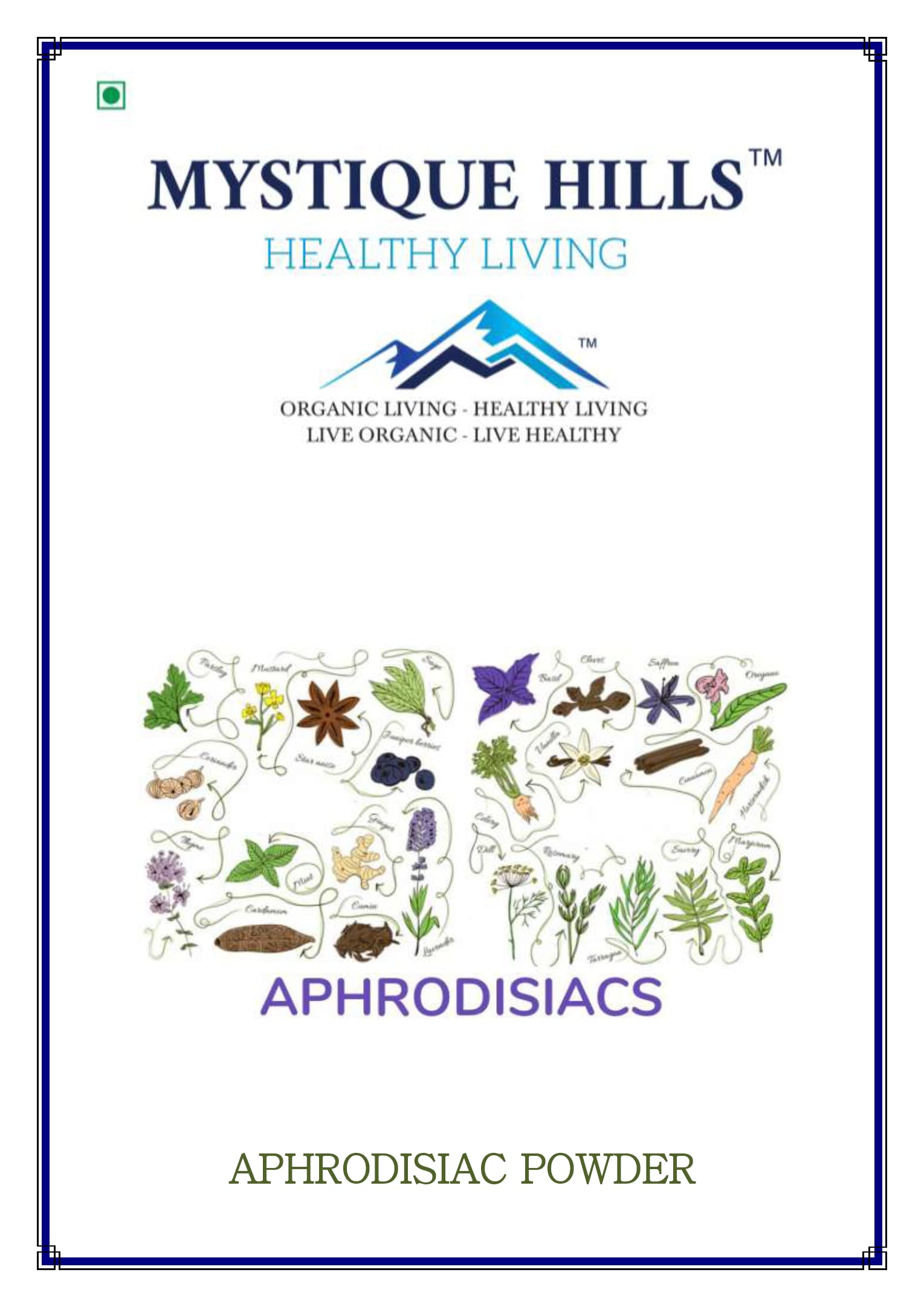Mystique Hills Aphrodisiac Powder (50 g) (B0B545K4QK) Amazon Price History, Amazon Price Tracker