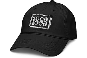 Yellowstone 1883 Embroidered Logo Adjustable Baseball Hat