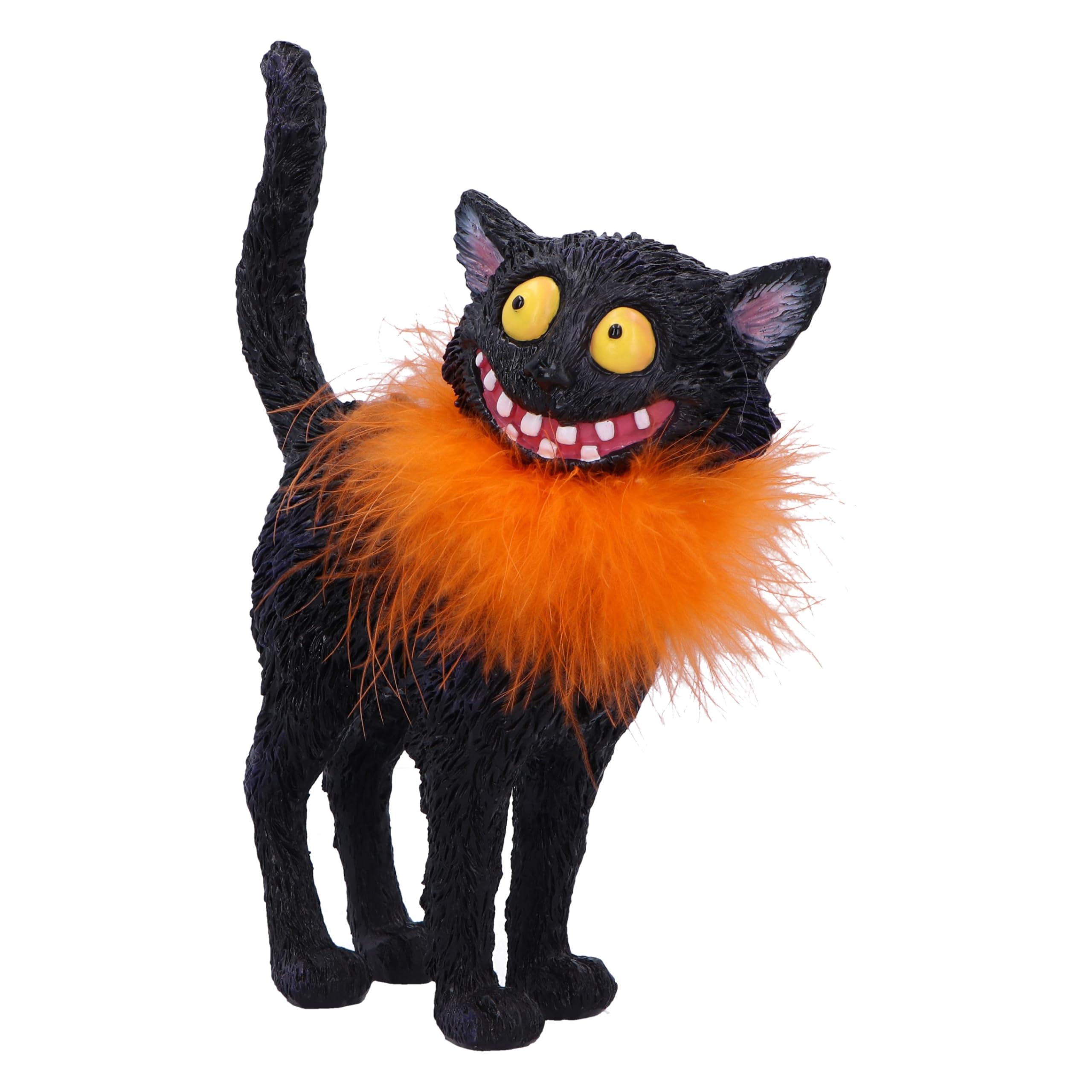 Amazon.com: Nemesis Now Furdinand 23cm, Resin, Black, Cat Figure