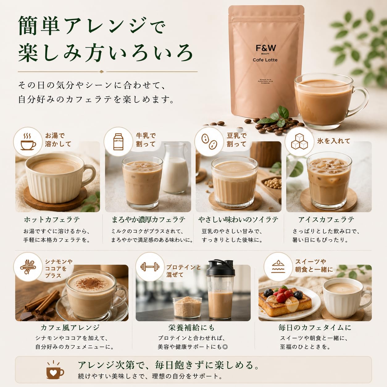 Amazon | F&W 管理栄養士監修 美容サポート ダイエットコーヒー