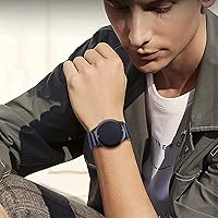 Vista 5 de Paquete de 2 correas elásticas de nailon compatibles con Garmin Venu/Venu Sq/2 Plus, correas elásticas de 0.787 pulgadas para Vivoactive 5/3