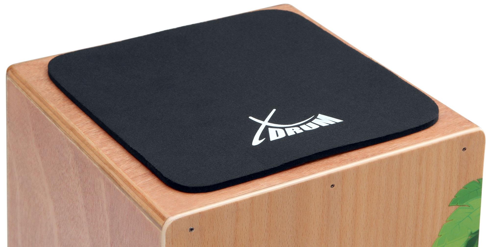 XDrum CSP-21 Coussin De Siège Cajon 21cm, Coussin de siège pour Cajon | Convient à la plupart des modèles, Empêche de glisser en basculant, Offre un confort de siège optimal, Épaisseur: 0, 5 cm