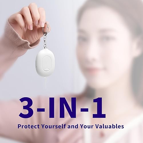 Miniatura 5 de Alarma de seguridad con tope de puerta, portátil de 130 grados, alarma de parada de puerta para viajes, hotel, hogar, apartamento, casa, casa,