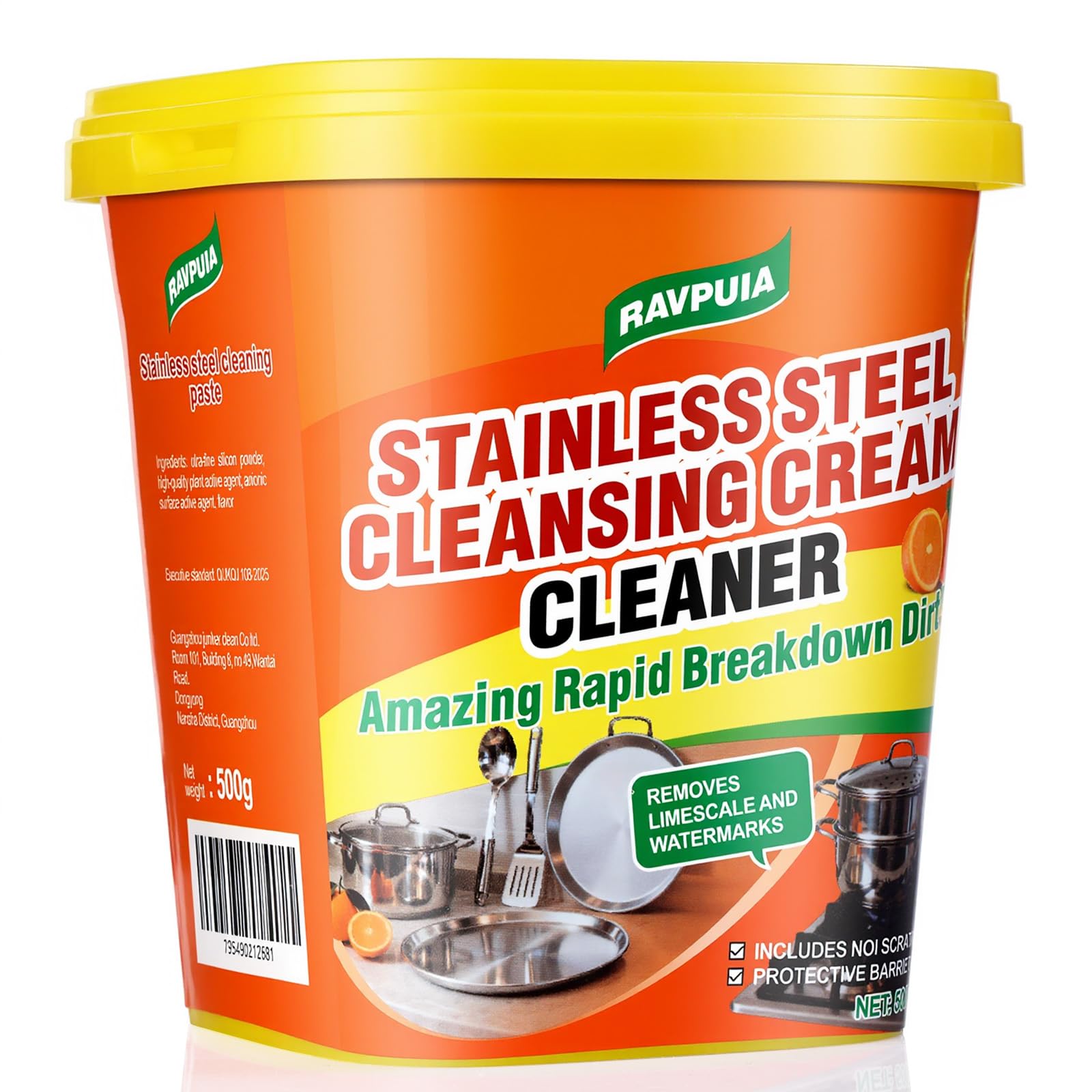 RAVPUIA STAINLESS STEEL CLEANER & POLISH