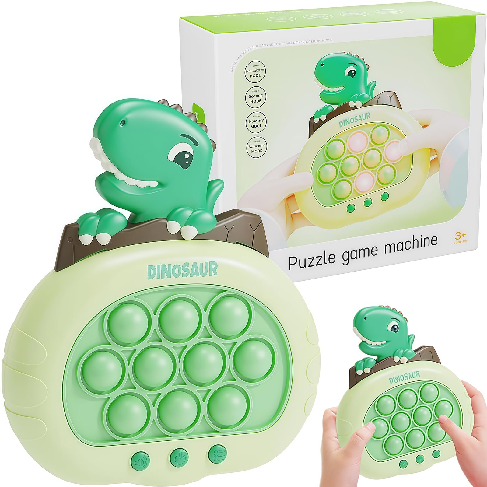 Lot De 2 Pop It Fidget Toys – Bulles à Pousser, Double Face Silencieuse/cliquable, Anti-stress, Silicone, Dès Tout âge